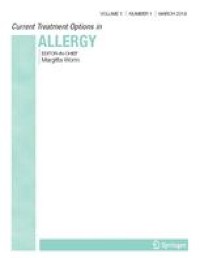 Skin Barrier Abnormalities in Atopic Dermatitis - Current Treatment Options in Allergy