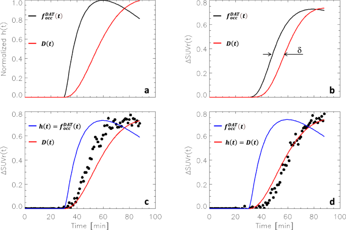 Time-varying SUVr reflects the dynamics of dopamine increases during methylphenidate challenges in humans - Communications Biology