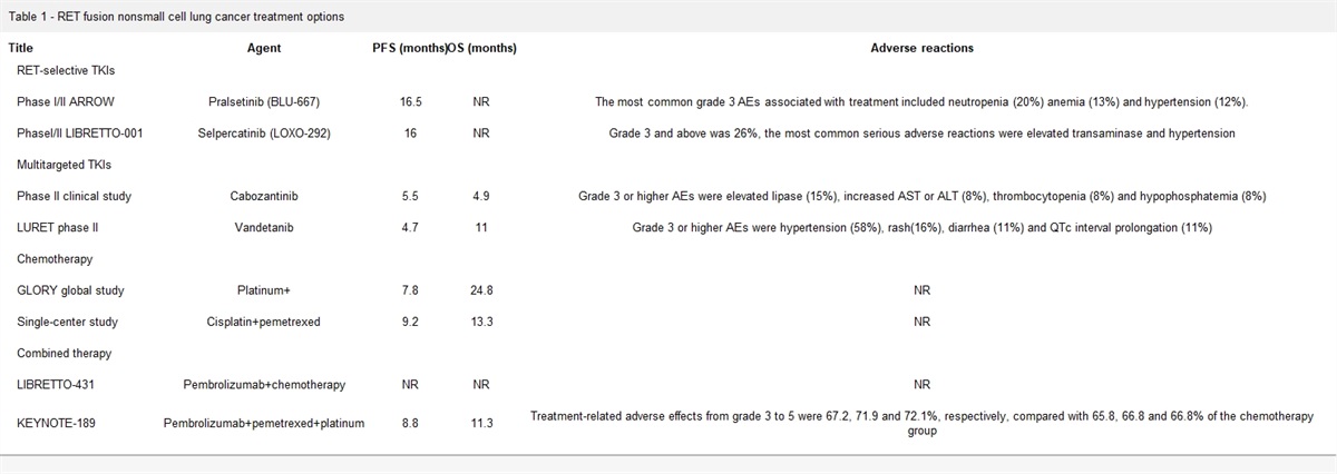 Immune checkpoint inhibitors for RET fusion non-small cell... : Anti-Cancer Drugs