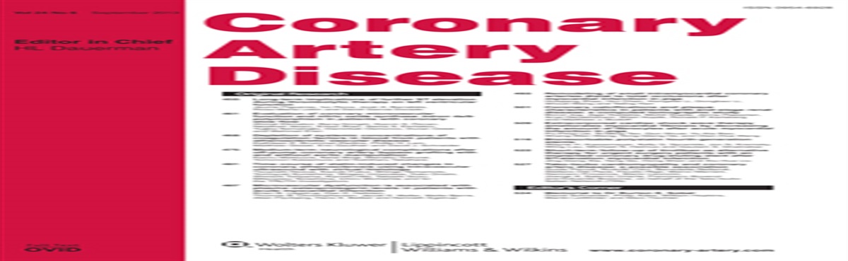 Low-density lipoprotein cholesterol/apolipoprotein B ratio... : Coronary Artery Disease