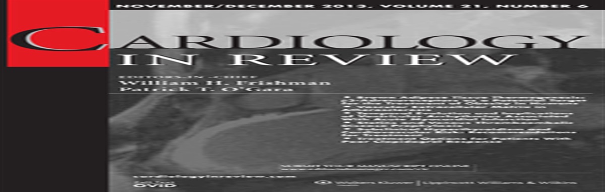 Cardiovascular Manifestations in Rheumatoid Arthritis : Cardiology in Review