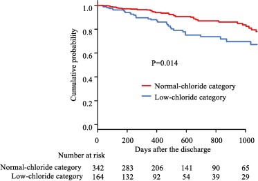 Renin-angiotensin system inhibitor exerts prognostic effects in HFpEF patients with low baseline chloride level