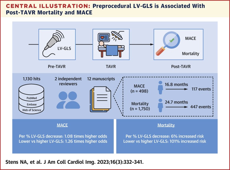 Prognostic Value of Preprocedural LV Global Longitudinal Strain for Post-TAVR-Related Morbidity and Mortality: A Meta-Analysis