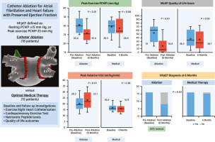 Atrial Fibrillation Ablation for Heart Failure With Preserved Ejection Fraction: A Randomized Controlled Trial
