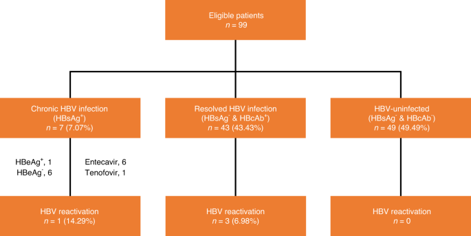 HBV reactivation in patients with chronic or resolved HBV infection following BCMA-targeted CAR-T cell therapy - Bone Marrow Transplantation